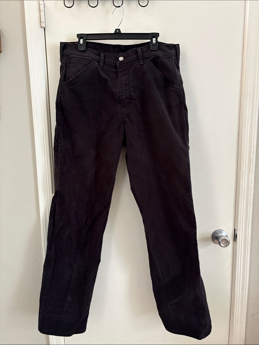 Levi’s Men's Black Workwear Fit Jeans Size 36x34